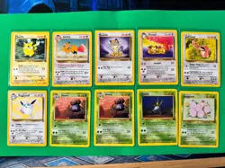 Pokemon TCG Jungle Set Lot (52 Cards) | Vintage 1999 WotC Commons & Uncommons - Image 1
