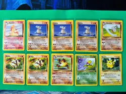 Pokemon TCG Jungle Set Lot (52 Cards) | Vintage 1999 WotC Commons & Uncommons - Image 4