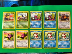 Pokemon TCG Jungle Set Lot (52 Cards) | Vintage 1999 WotC Commons & Uncommons - Image 5