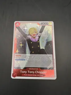 OP10-011 Tony Tony Chopper Rare English One Piece TCG Card ROYAL BLOOD - Image 1