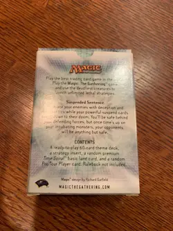 MTG Future Sight Suspended Sentence Deck, 60 Cards plus two bonus lands, NM - Image 2