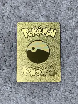 Pokemon Leafeon VMax HP310 Grass Knot Gold Foil Fan Art Card - Image 2