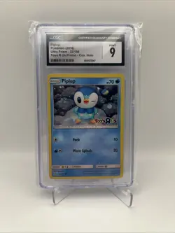 CGC 9 NM-MT - Piplup #32 - Pokemon Card Toys-R-Us Stamped Holo Promo - Image 1