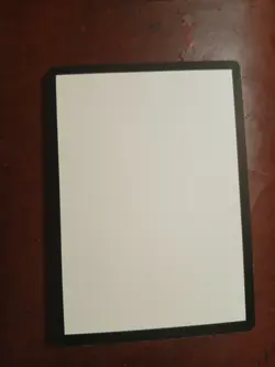 Mtg Double Blank Misprint Error Card - Image 2