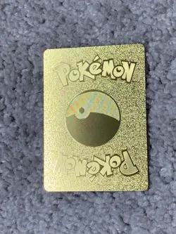 Pokemon Mew EX HP120 XY126 Blackstar Promo Gold Foil Fan Art Card - Image 3