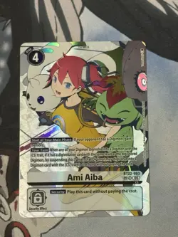 Ami Aiba (SP) BT22-093 SR Digimon Cyber Eden Chase Card Newly Released - Image 1