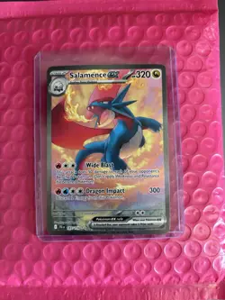 Salamence EX 187/159SV09: Journey Together Holo Card Near Mint Condition - Image 1