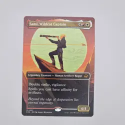 Sami, Wildcat Captain (Borderless) - EOE #301 Mythic - NM Edge of Eternities - Image 3