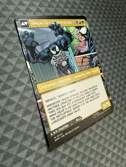 MTG Eddie Brock #0224 Borderless Mythic Marvel’s Spider-Man (SPM) - Image 4