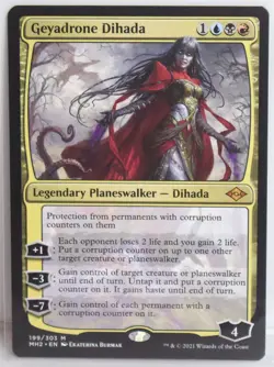 Geyadrone Dihada [Near Mint] MTG Mythic Rare {Modern Horizons 2} - Image 1
