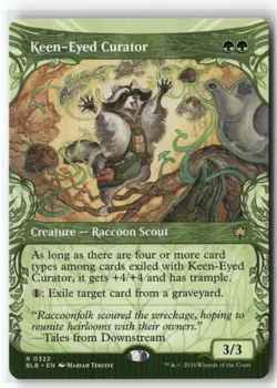 Keen-Eyed Curator (Showcase) Bloomburrow Regular - Image 1