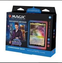 Magic The Gathering Universes Beyond: Doctor Who Masters Of Evil Commander Deck - Image 1