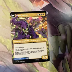 MTG Norman Osborn - Borderless Mythic 0220 - Spider-Man NM - Image 2
