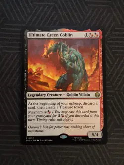 mtg ultimate green goblin universes beyond: spider man - Image 1