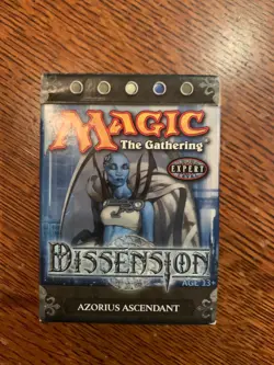 MtG Magic the Gathering DISSENSION AZORIUS ASCENDANT theme deck used with bonus - Image 1