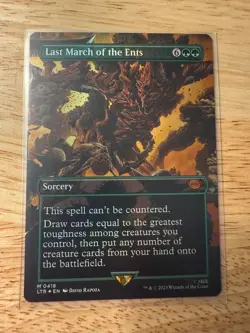Last March of the Ents (Borderless) Universes Beyond: the Lord of the Rings:... - Image 1