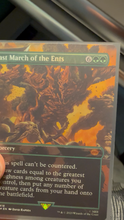 Last March of the Ents (Borderless) Universes Beyond: the Lord of the Rings:... - Image 2