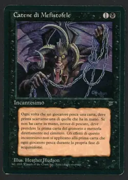 ***Italian Chains of Mephistopheles (Ring Ding)*** MTG Legends Magic Kid Icarus - Image 1