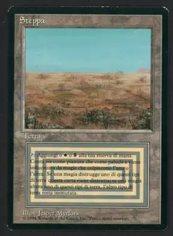 ***FBB Italian Scrubland (Pencil on Back)*** MTG Revised Magic Kid Icarus - Image 1