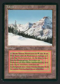 ***FBB German Taiga*** MTG Revised Magic Kid Icarus - Image 1