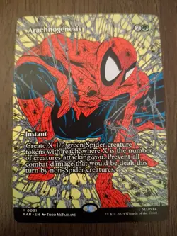 Arachnogenesis (Borderless) Marvel Universe Eternal-Legal Regular - Image 1