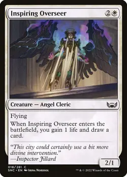 INSPIRING OVERSEER x4 mtg NM-M Streets of New Capenna 4 Common - Image 1