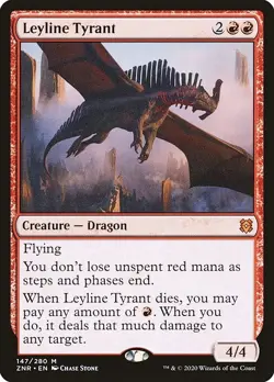 LEYLINE TYRANT mtg NM-M Zendikar Rising 1 Mythic - Image 1
