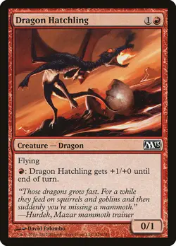 DRAGON HATCHLING x4 mtg EX/NM M13 Magic Core 2013 Common - Image 1