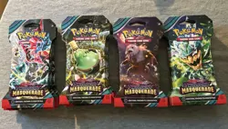 20X Pokemon Factory Sealed Twilight Masquerade Sleeved Booster Packs - Image 1