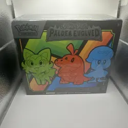 Pokemon TCG Scarlet & Violet Paldea Evolved ETB Elite Trainer Box, New Sealed - Image 2