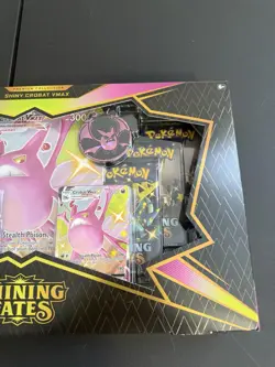 Pokemon TCG Shining Fates Shiny Crobat Premium Collection Box BRAND NEW SEALED - Image 3