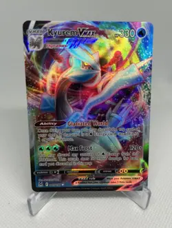 Kyurem VMAX 049/196 SWSH Lost Origin Ultra Rare Holo Pokemon 2022 NM - Image 1