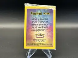 Ancient Mew - Factory Sealed - WOTC Black Star Movie Promo - Pokemon TCG - 2000 - Image 1