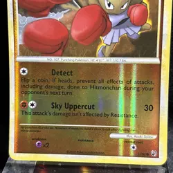 Hitmonchan 51/90 LP Reverse Holo Vintage Pokemon TCG - Image 2