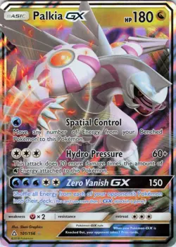 Palkia GX (101/156) Ultra Rare - 2018 Pokemon TCG: Ultra Prism - Image 1
