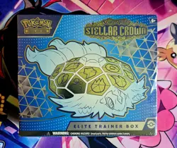 Pokemon Scarlet And Violet Stellar Crown Elite Trainer Box | Brand New | ETB - Image 1