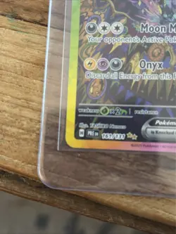 Pokemon Prismatic Evolutions Umbreon ex 161/131 Special Illustration Rare - Image 5