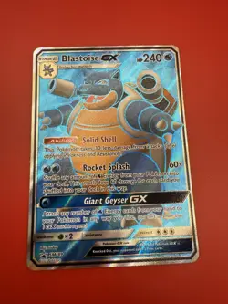 Pokemon TCG Blastoise GX Promo SM189 Holo Rare NM - Image 3