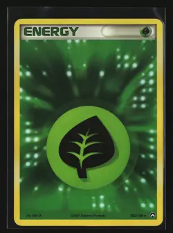 Pokemon GRASS ENERGY 103/108 Holo (2007 Power Keepers) LP/Light Play - Image 1