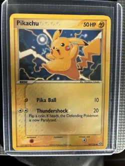 Vintage Pokemon - EX-Emerald - Pikachu 60/106 - Image 1
