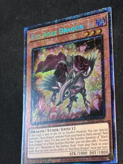Red Rose Dragon MP25-EN037 - Starlight Rare - 1st Edition - NM - Image 3