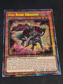 Red Rose Dragon MP25-EN037 - Starlight Rare - 1st Edition - NM - Image 4