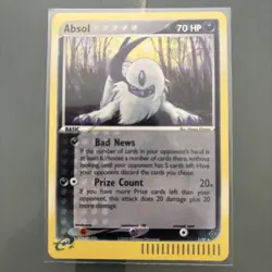 2003 Pokemon TCG Absol EX Dragon Holo Card 1/97 Rare LP - Image 1