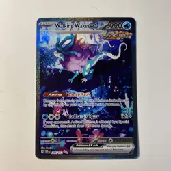Walking Wake EX 205/162SV05: Temporal Forces Holo Card Near Mint Condition - Image 1