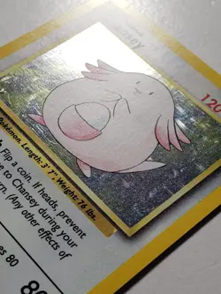 HOLO Chansey 3/102 NM - 1999 Base Set Pokemon Card $2 Combined Shipping - Image 5