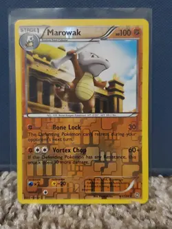 Marowak 61/124 Reverse Holo Rare Dragons Exalted 2012 Pokemon Card NM - Image 1