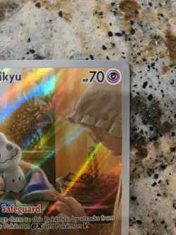 (Lightly Played) Mimikyu 075 Scarlet & Violet Promo Holo Card - Image 4