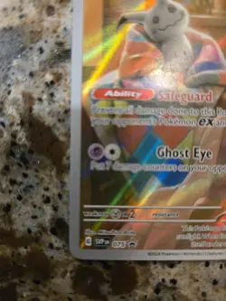 (Lightly Played) Mimikyu 075 Scarlet & Violet Promo Holo Card - Image 5