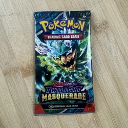 Pokemon Trading Card Game Scarlet & Violet Twilight Masquerade Booster Pack TCG - Image 1