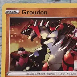Pokemon Groudon TCG Holo Rare Card Celebrations 017/025 - Image 3